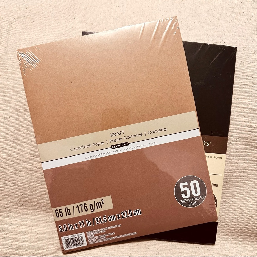 Recollections | Cardstock Paper | 8.5” x 11” Cardstock Paper